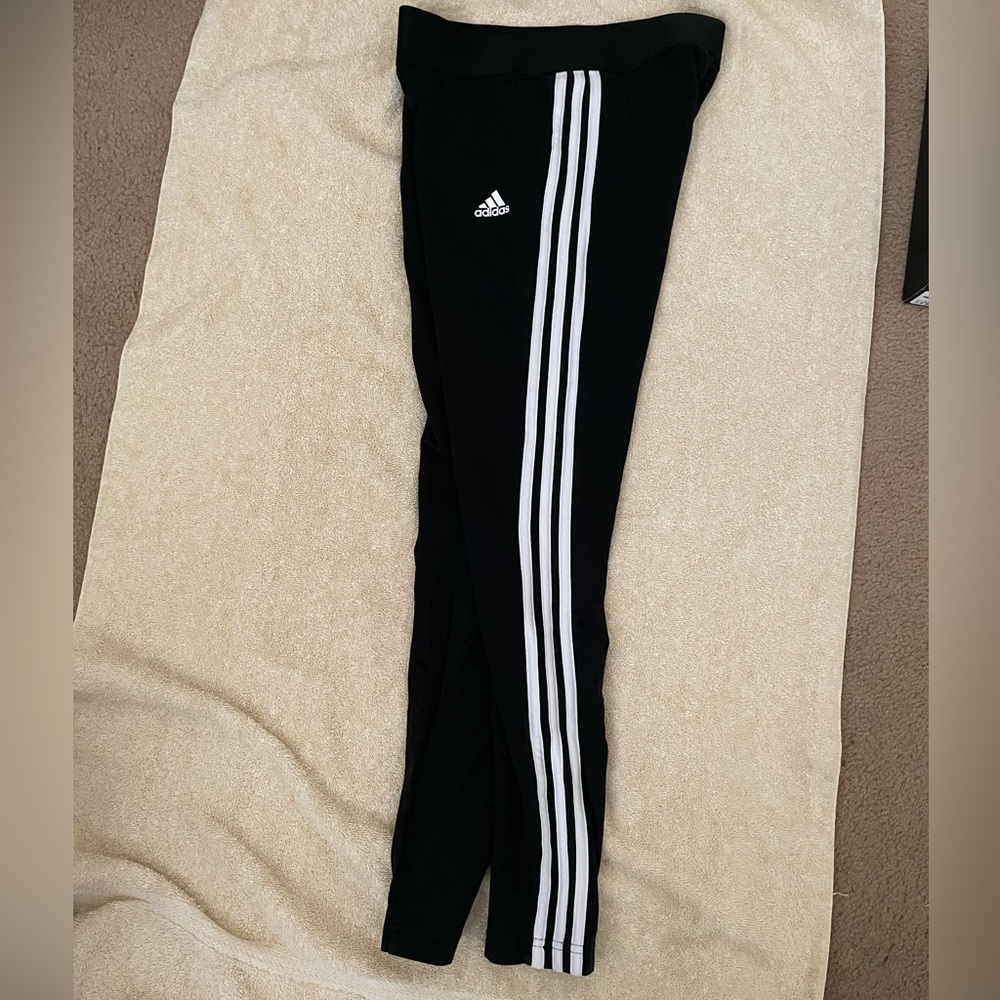 Black Adidas leggings SMALL